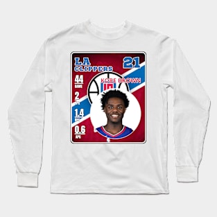 Kobe Brown Long Sleeve T-Shirt